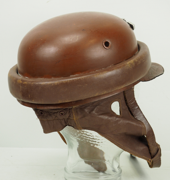 Gendarmerie: Motorrad Sturzhelm. - Image 3 of 5