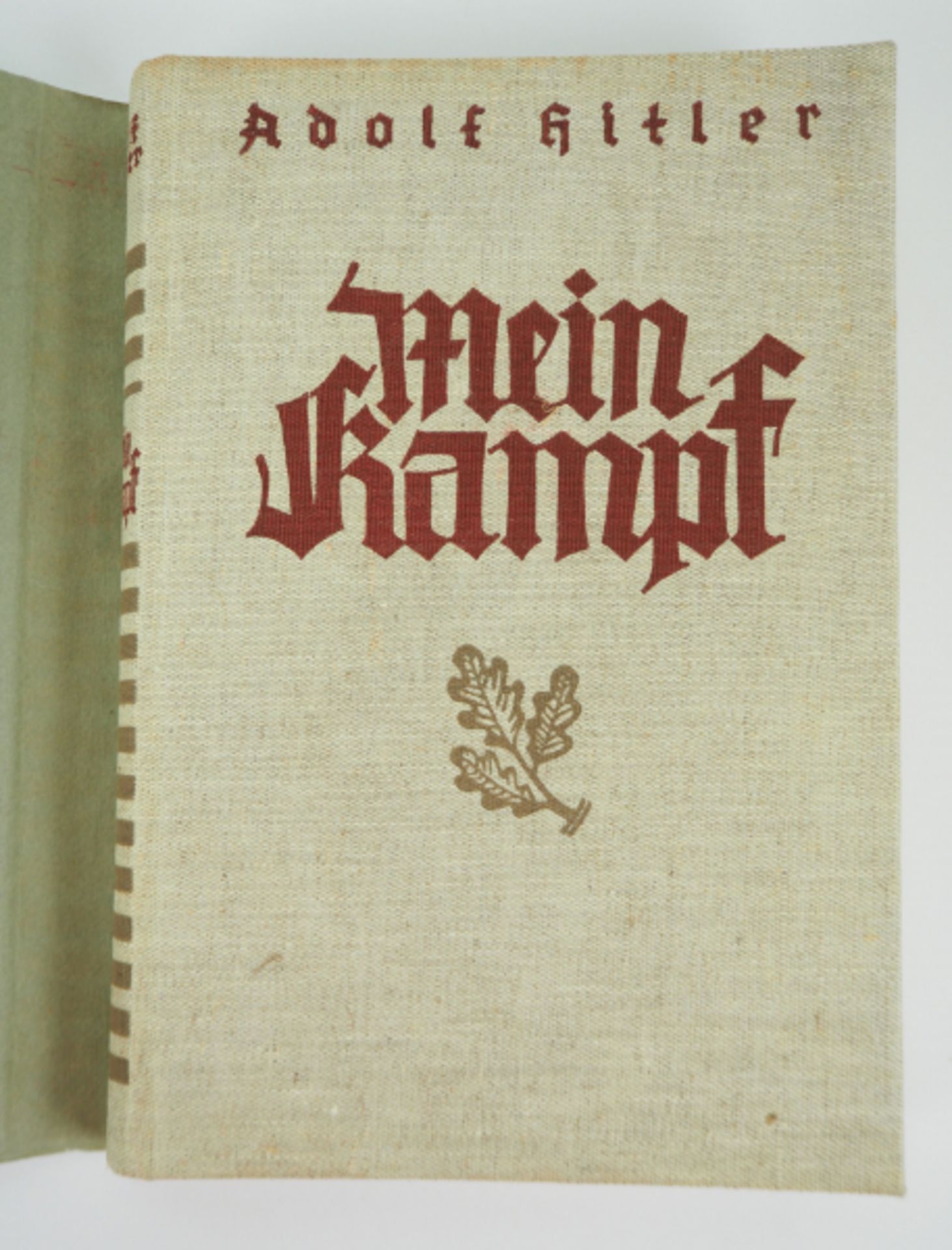 Hitler, Adolf: Mein Kampf - Erstausgabe in 2 Bänden.< - Bild 2 aus 3