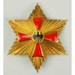 Bundesverdienstorden, Großkreuz des Verdienstorden, Bruststern.<