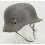 Polizei: Stahlhelm M40.