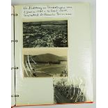 Fotoalbum eines Wehrmachtsoldaten der am Westfeldzug teilgenommen hat.