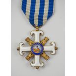 San Marino: Zivil- und Militärverdienstorden vom heiligen Marinus, 2. Modell, Ritterkreuz.