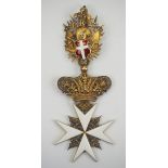 Österreich: Malteser Ritterorden, Ritterordens Protektorat Österreich - Böhmen, Halskreuz der