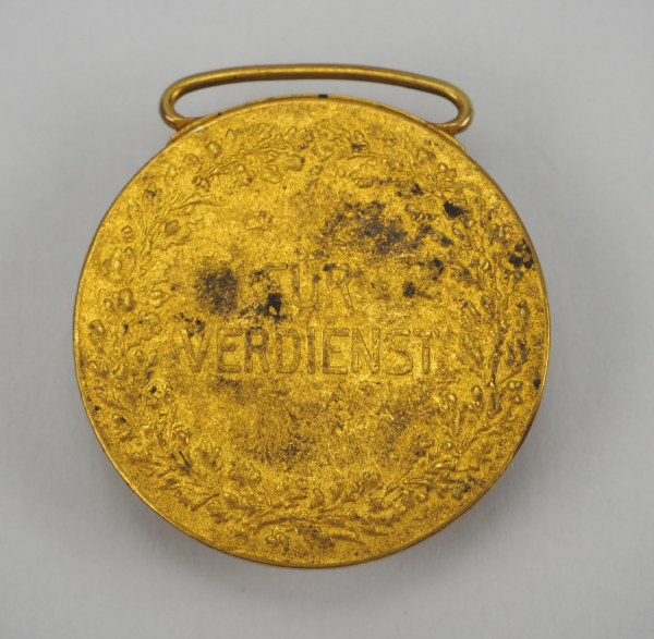 Baden: Kleine Goldene Verdienstmedaille, Friedrich II. - Image 2 of 2