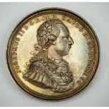 Österreich: Silbermedaille Joseph II. (1765-1790) - 264g.