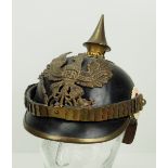 Preussen: Pickelhaube für Mannschaften - Inf.Rgt. 81.