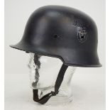 Polizei: Stahlhelm.