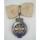 Preussen: Orden des Frauen-Verdienstkreuz, 2. Modell (1907-1918), in Silber.