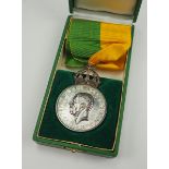 Schweden: Medaille der Patriotischen Gesellschaft, in Silber, im Etui.