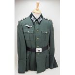 Wehrmacht: Uniform eines Oberarztes.