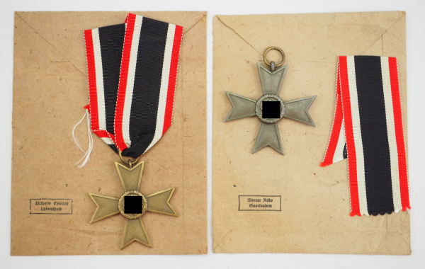 Kriegsverdienstkreuz, 2. Klasse, in Tüte - 2 Exemplare. - Image 2 of 2