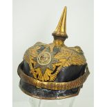 Preussen: Pickelhaube für Generale, M1897 in Dienstausführung mit Spitze.