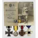 Württemberg: Nachlass eines Angehörigen des Infanterie-Regiment 180.