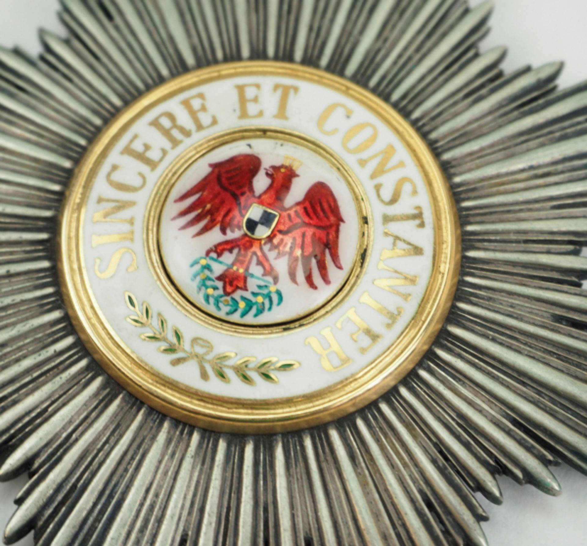 Preussen: Roter Adler Orden, Dekoration für Nichtchristen, 1. Klasse Kleinod. - Bild 2 aus 3