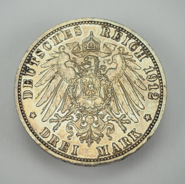 Preussen: 3 Mark - 1912 A. - Image 2 of 2