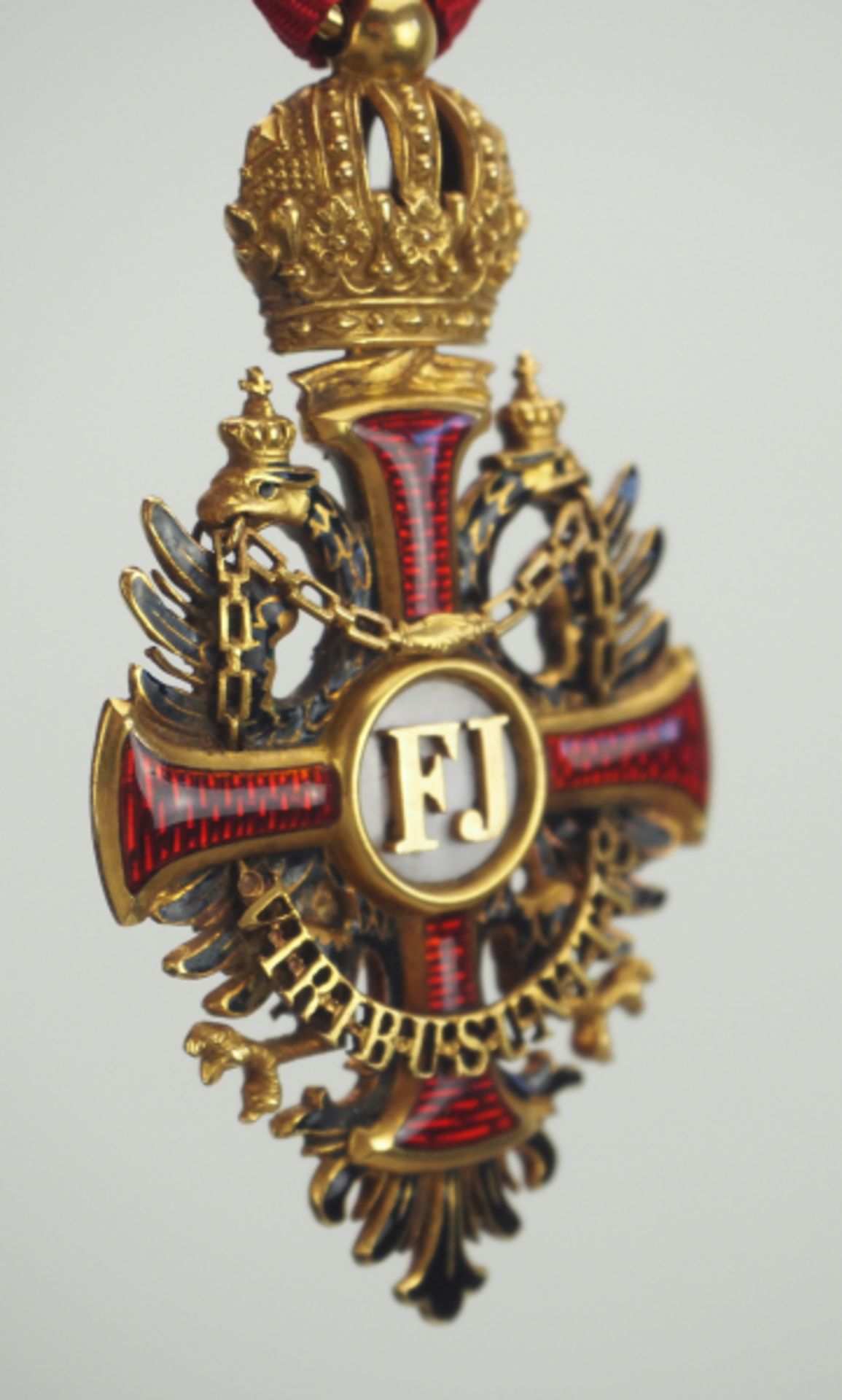 Österreich: Kaiserlich Österreichischer Franz Joseph Orden, Ritterkreuz.Gold, teilweise - Bild 4 aus 4