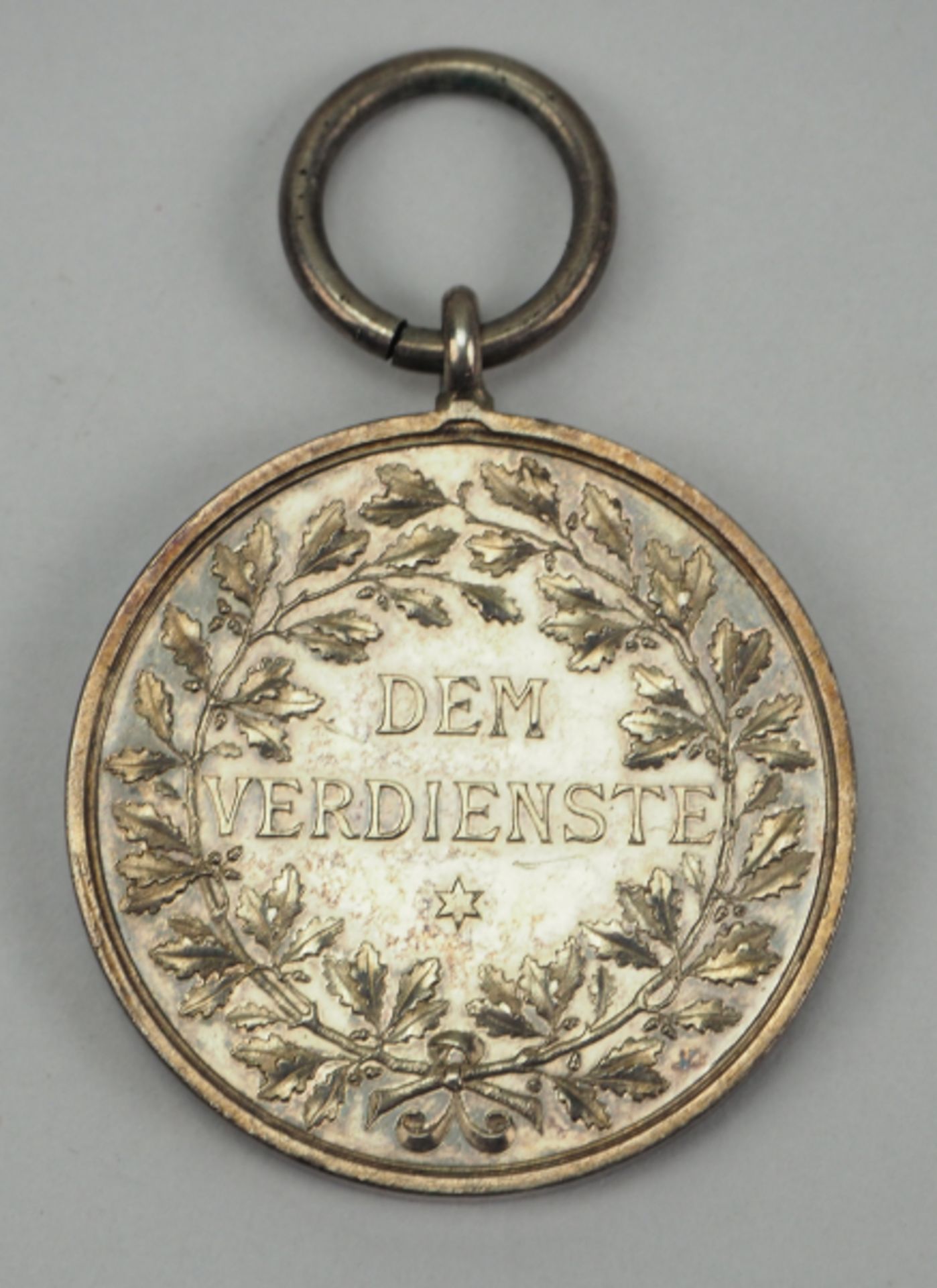 Württemberg: Zivil-Verdienstmedaille, Wilhelm II., in Silber.Silber.Zustand: I- - Image 2 of 2