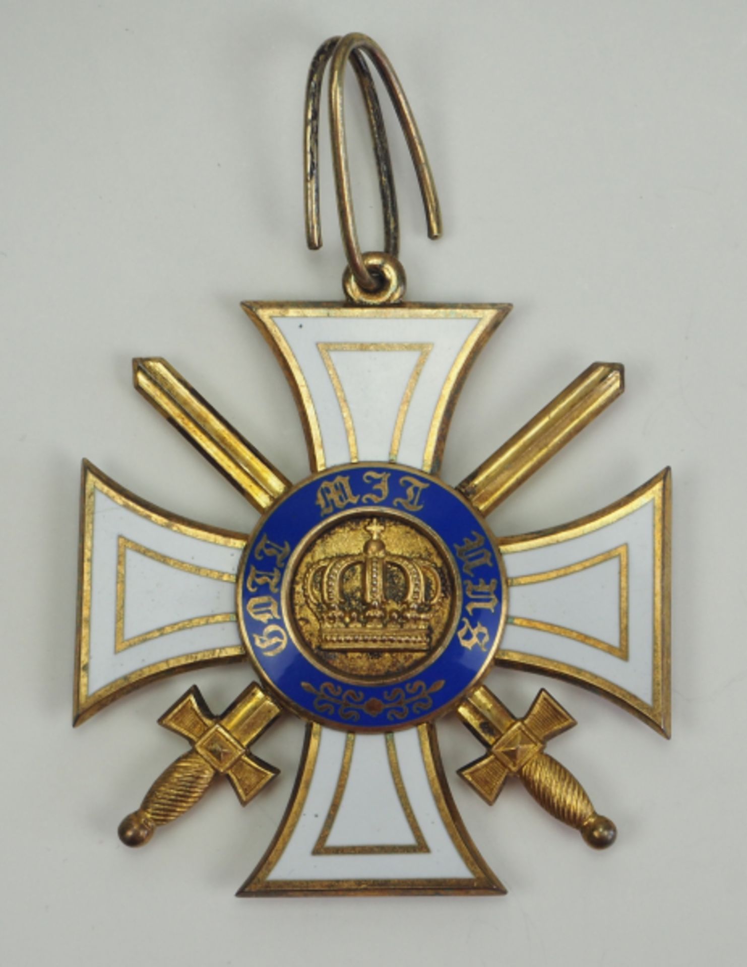 Preussen: Kronen-Orden, 3. Modell (1871-1918), 2. Klasse mit Schwertern - Generalleutnant von