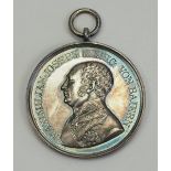 Bayern: Militärverdienstmedaille, Max Joseph I., in Silber.Silber, geprägt, ohne