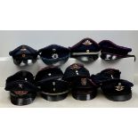 BRD: Sammlung Feuerwehr Kopfbedeckungen.Diverse.Zustand: II