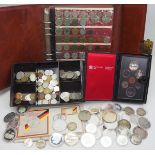 Umfangreiche Sammlung Münzen und Medaillen - SILBER.Umfangreiche Sammlung, dabei viel Silber.