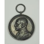 Mecklenburg-Strelitz: Verdienstmedaille, in Silber.Silber.Von der Stiftung 1904 bis 1914 erfolgten