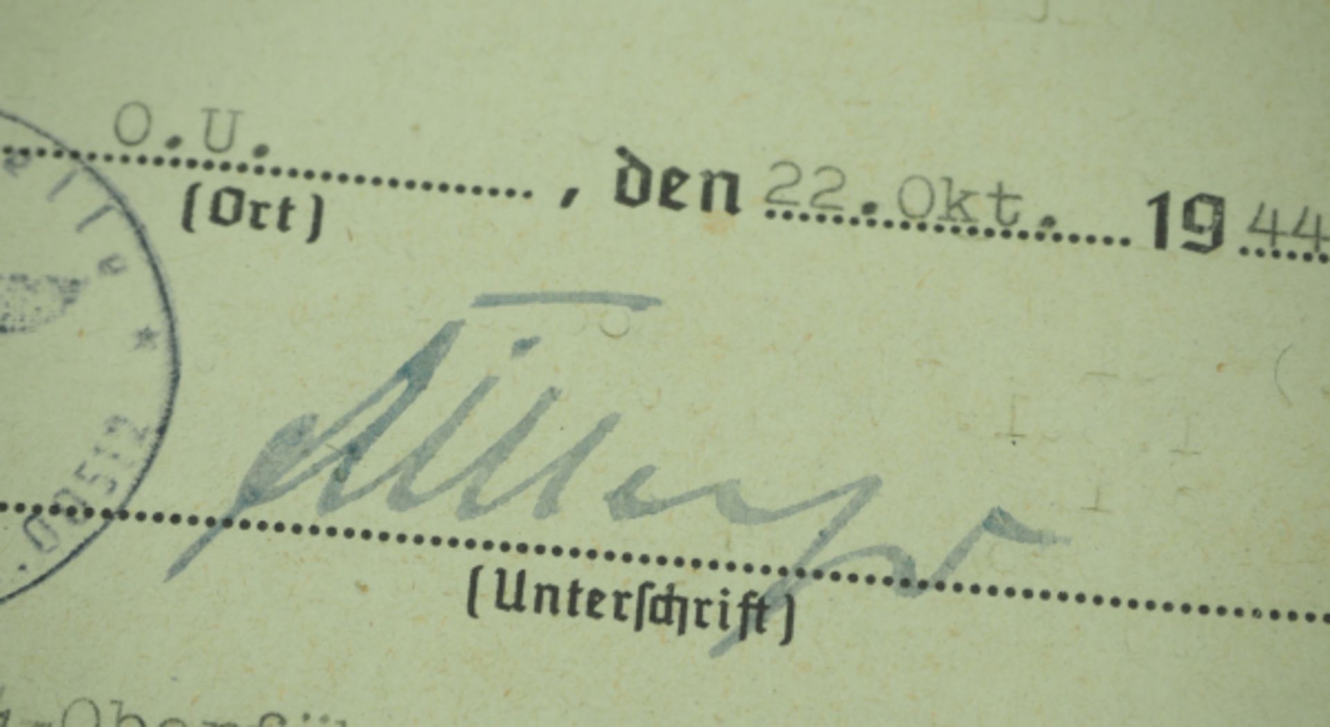 Dirlewanger, Oskar / Höfle, Hermann.- Dirlewanger (1895-1945). Oberst der Waffen-SS, Träger des - Bild 2 aus 4