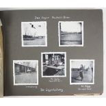 Weibliche RAD: Fotoalbum Lager Neustadt-Glewe.Brauner Einband, 209 Fotos, zumeist ausführlich