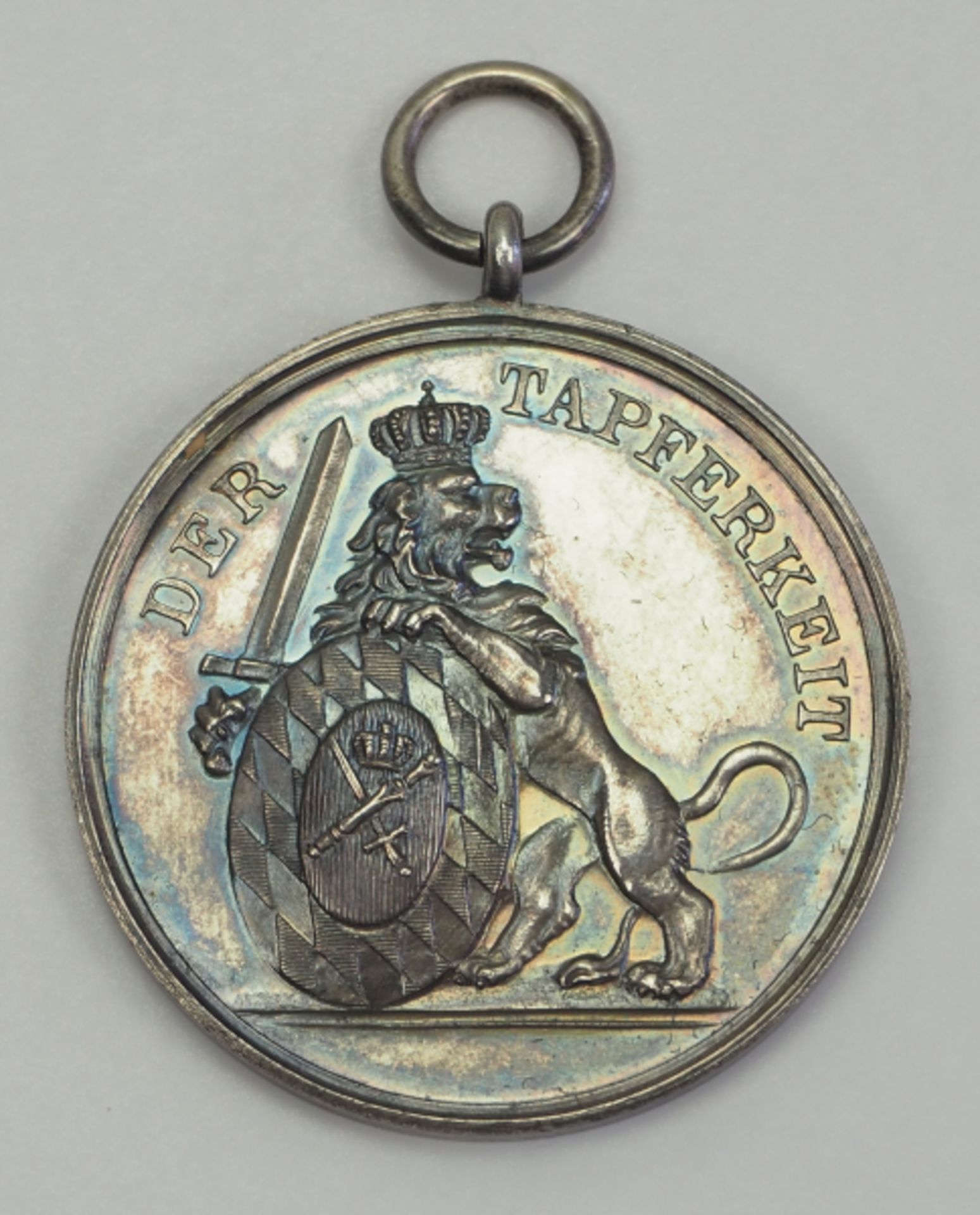 Bayern: Militärverdienstmedaille, Max Joseph I., in Silber.Silber, geprägt, ohne - Bild 2 aus 2