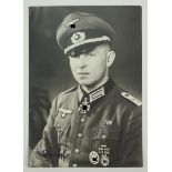 Rampf, Alois.(1916-1994). Oberleutnant der Reserve und Träger des Ritterkreuzes des Eisernen