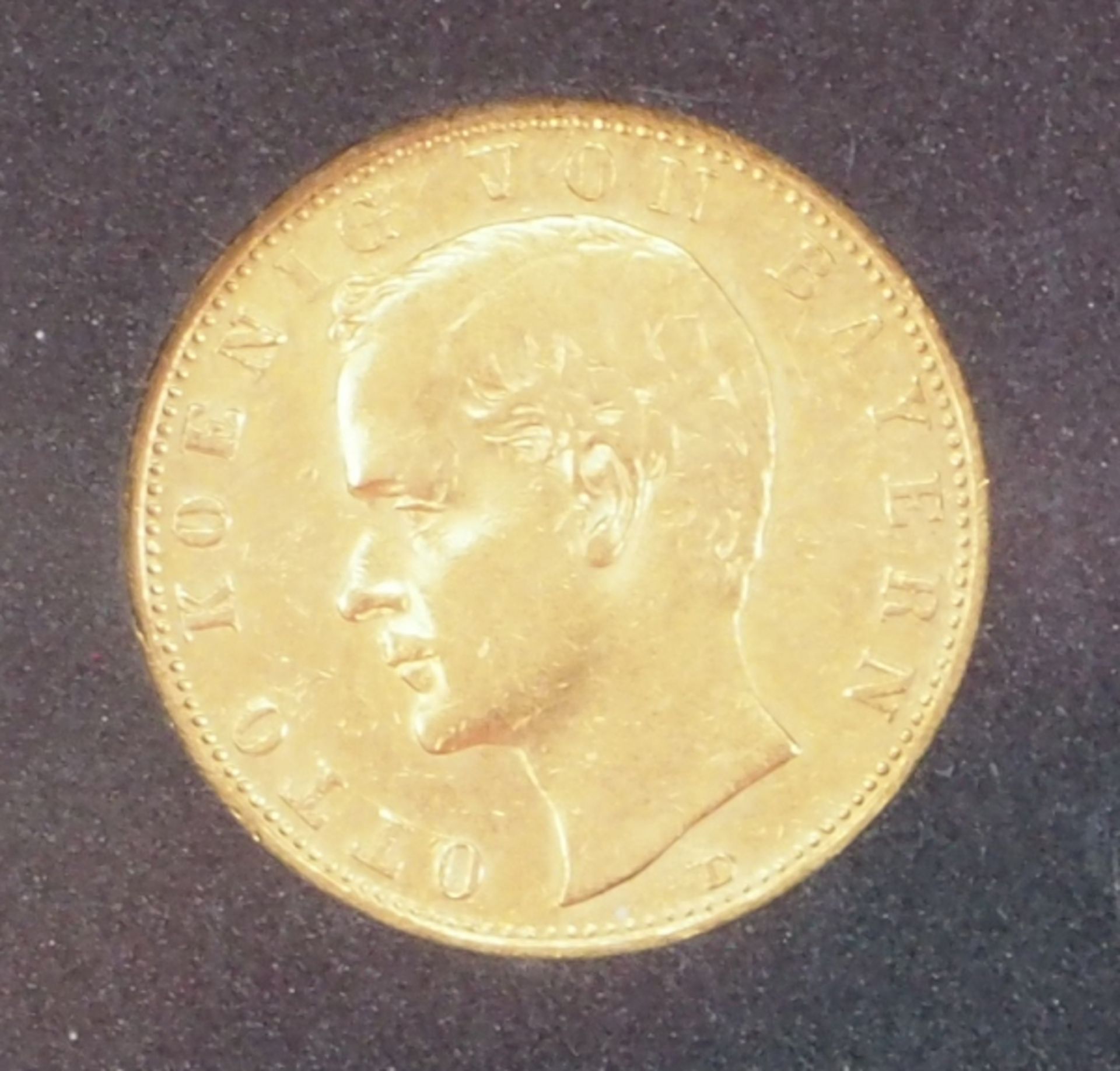 Bayern: Otto, 10 Mark, 1898 - D.Gold.Zustand: I-II
