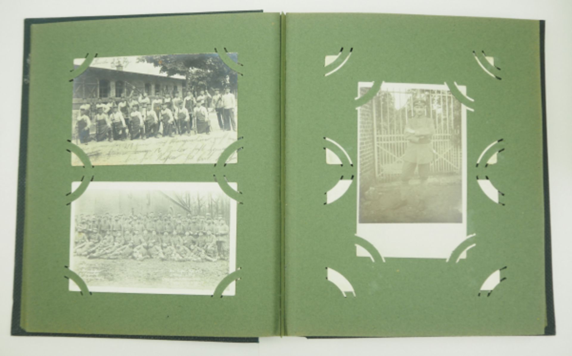 Württemberg: Fotoalbum 1. Weltkrieg.Patriotisches Album, 120 PK Fotos, Motive: zumeist - Image 5 of 5