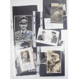 Ritterkreuzträger und Generalität - Sammlung Fotos und Autographen - Teil 4.Diverse, teils mehrere