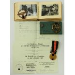 Nachlass eines Unteroffiziers der 2./ Übungs-Nachrichten-Abteilung 3.1.) Medaille zur Erinnerung