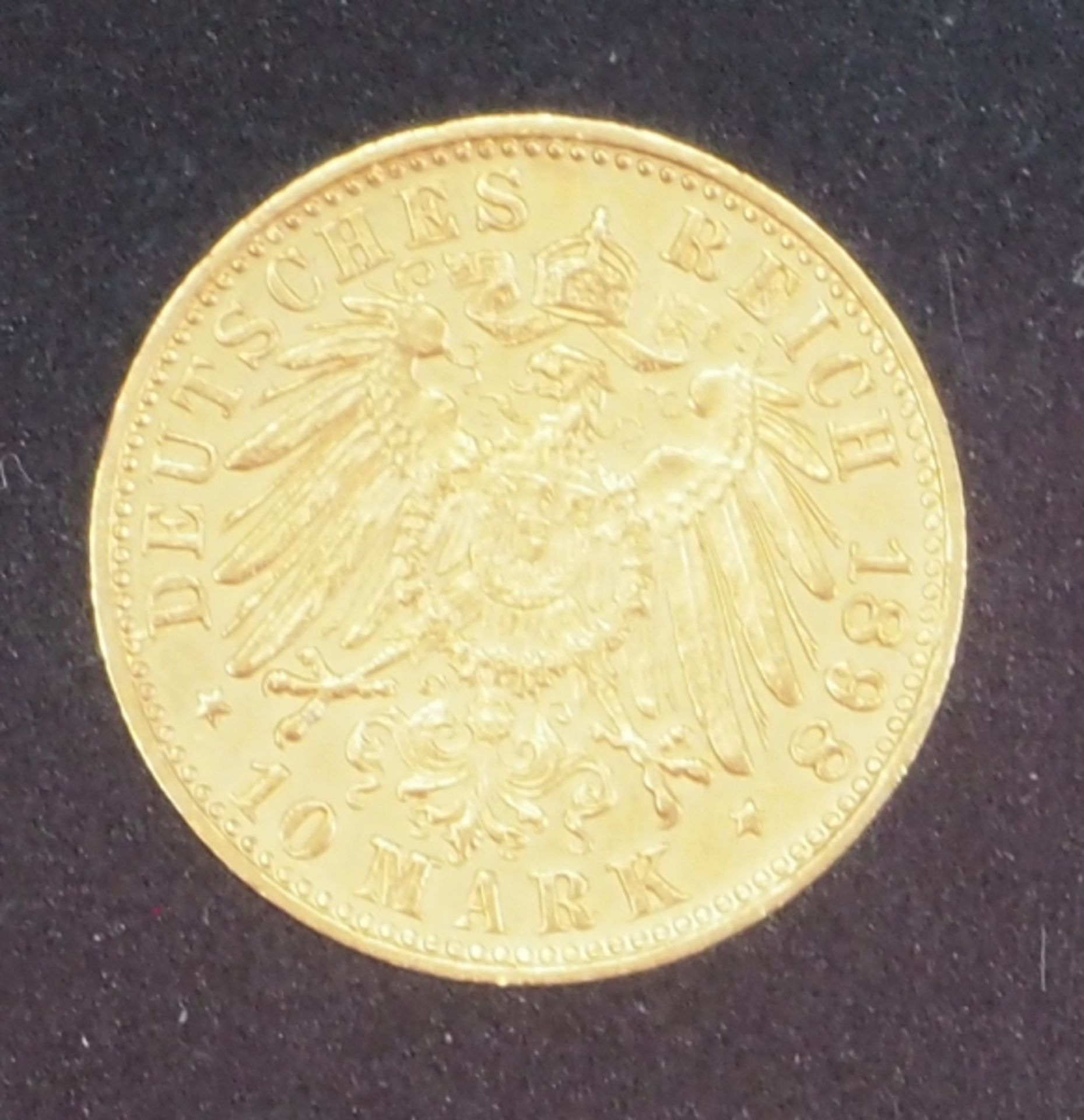 Bayern: Otto, 10 Mark, 1898 - D.Gold.Zustand: I-II - Bild 2 aus 2