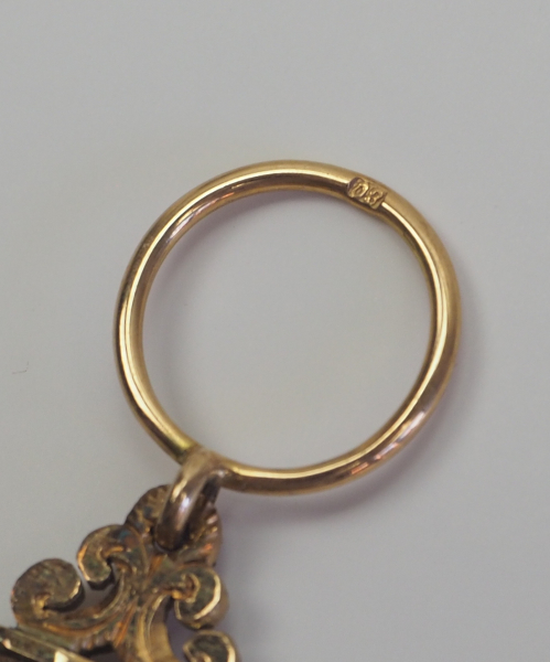 Bayern: Verdienstkreuz für die Jahre 1870/71.Silber, der Rahmen sowie Agraffe und Ring in Gold, - Image 3 of 4