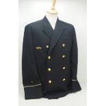 BRD: Jacket eines Leutnant der Maschinenabteilung.Blaues Tuch, goldene Effekten, GM/SA