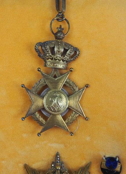 Belgien: Orden Leopold II., 2. Modell (seit 1951), Großkreuz Satz, im Etui.1.) Kleinod: Silber - Image 3 of 5