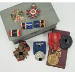 Nachlass eines Offiziers.1.) Kriegsverdienstkreuz, 2. Klasse mit Schwertern, 2.)