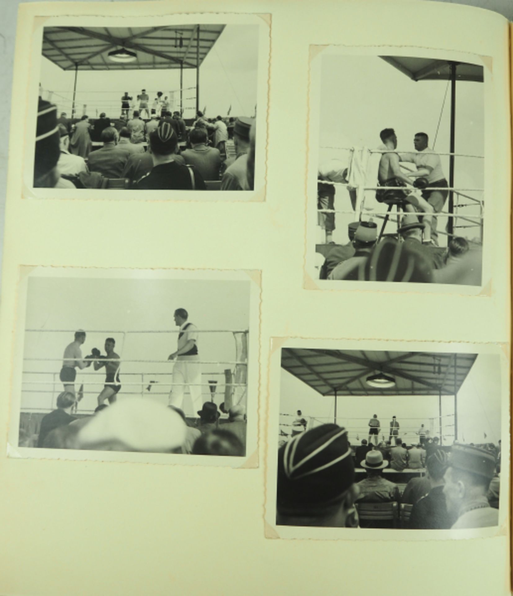 Fotoalben einer Familie aus Stuttgart / München - 1900-1946.Zwei Halbleder gebundene Alben, viele - Image 7 of 7