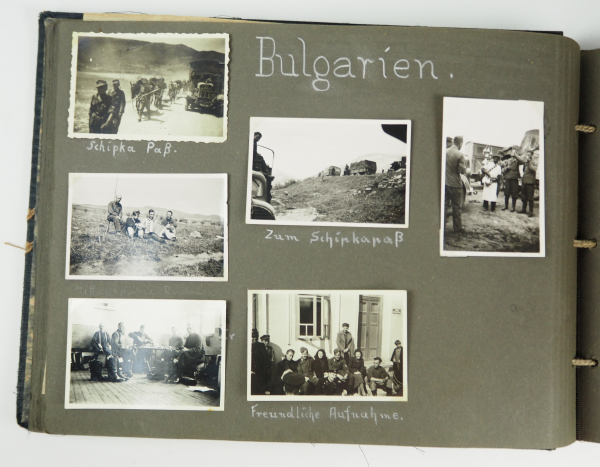 Luftwaffe: Fotoalbum eines Südfront- und Afrika-Veteranen.Schwarzer Einband, 223 Fotos, diverse - Image 6 of 7