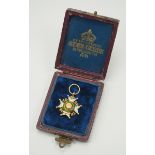Großbritannien: Der sehr ehrenwerte Bath-Orden, militärische Abteilung, Miniatur Dekoration, im