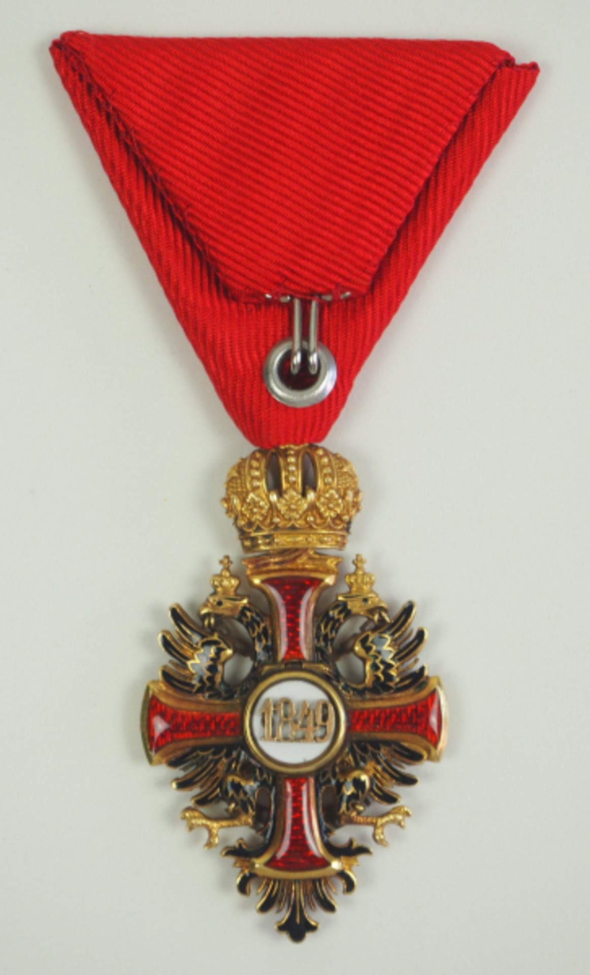 Österreich: Kaiserlich Österreichischer Franz Joseph Orden, Ritterkreuz.Gold, teilweise - Bild 3 aus 4