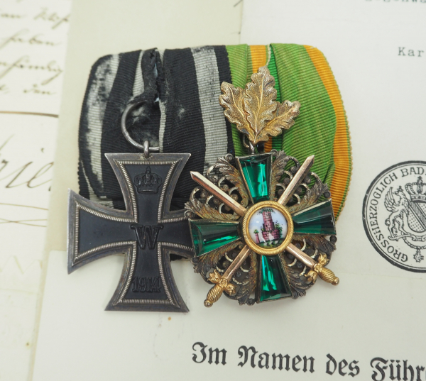 Baden: Nachlass eines Hauptmann und Oberforstrat im Landsturm-Infanterie-Regiment Nr. 33. - Image 2 of 3