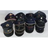 BRD: Sammlung Feuerwehr Kopfbedeckungen.Diverse, u.a. auch angrenzendes Ausland wie Schweiz,