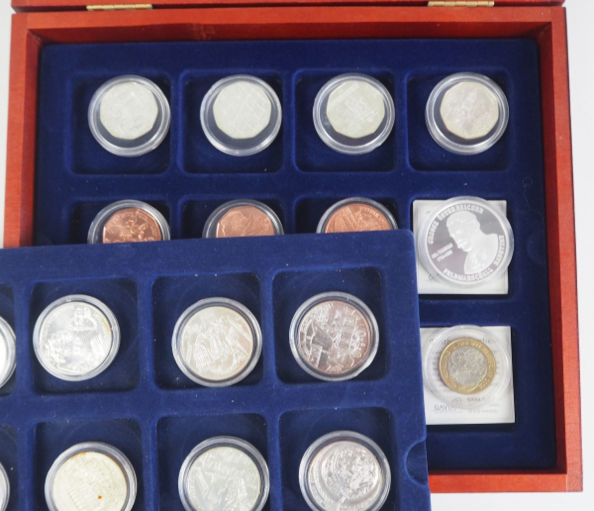 Österreich: Sammlung Silber Euro Münzen. Diverse, u.a. 10 und 5 Euro. Zumeist gekapselt, im