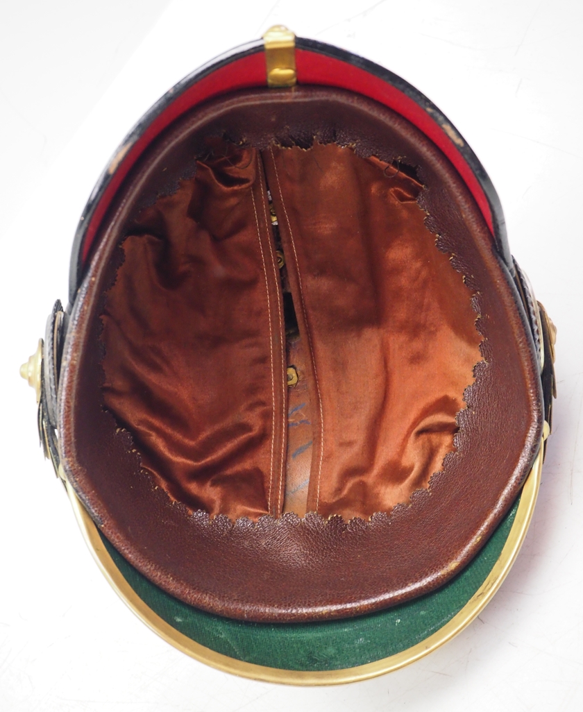 Preussen: Helm für Offiziere der Garde-Grenadier-Regimenter, in Dienstausführun - Image 5 of 5