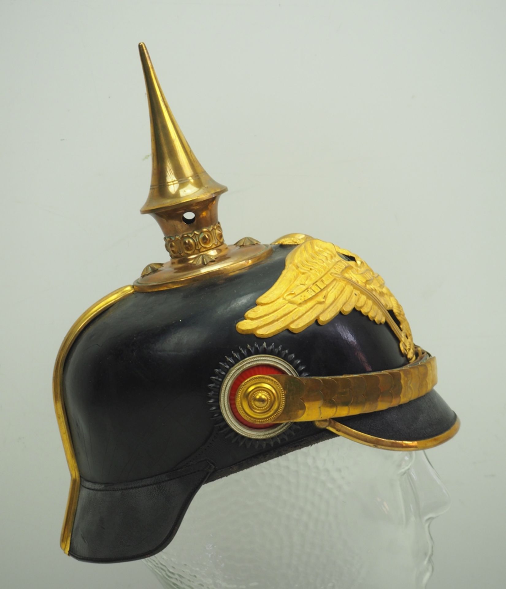 Preussen: Helm für Offiziere der Grenadiere-Regimenter Nr. 2, 3, 8-12, in Diens - Image 3 of 5