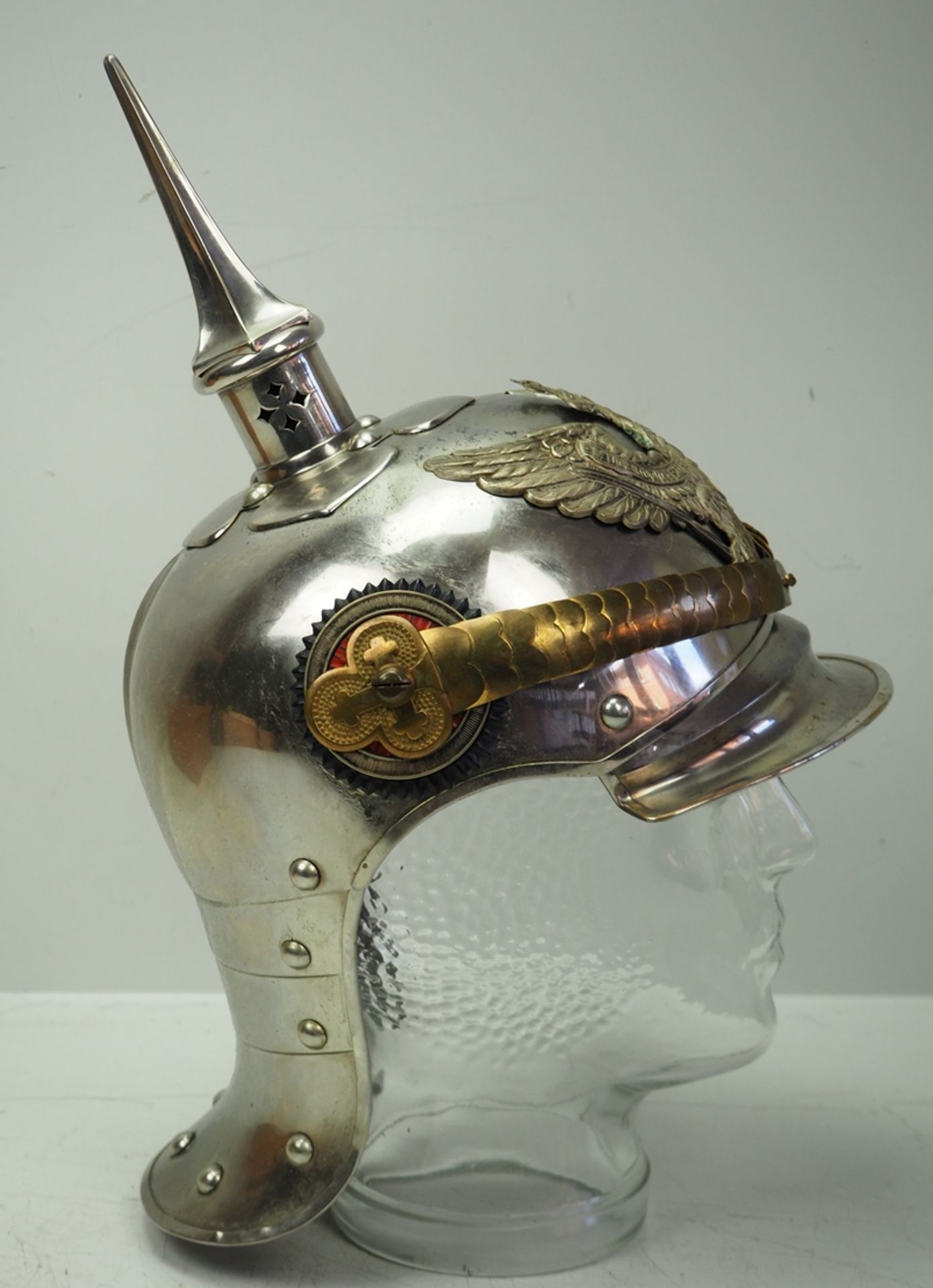 Preussen: Jäger-Regiment zu Pferde Nr. 1, 2, 3, 4 und 7, Helm für Offiziere. - Image 3 of 5