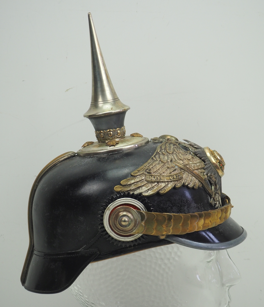 Preussen: Garde-Füsilier-Regiment, Helm für Offiziere. - Image 3 of 5